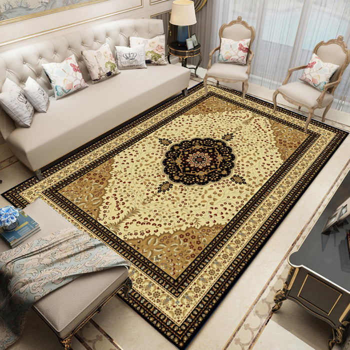 Persian Small Floral Living Room Carpet Turkish-style Carpet European-style Home Carpet Is