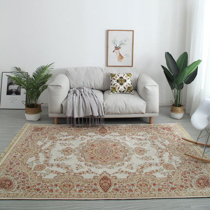 Persian Ethnic Style Retro Living Room Carpet Tapestry