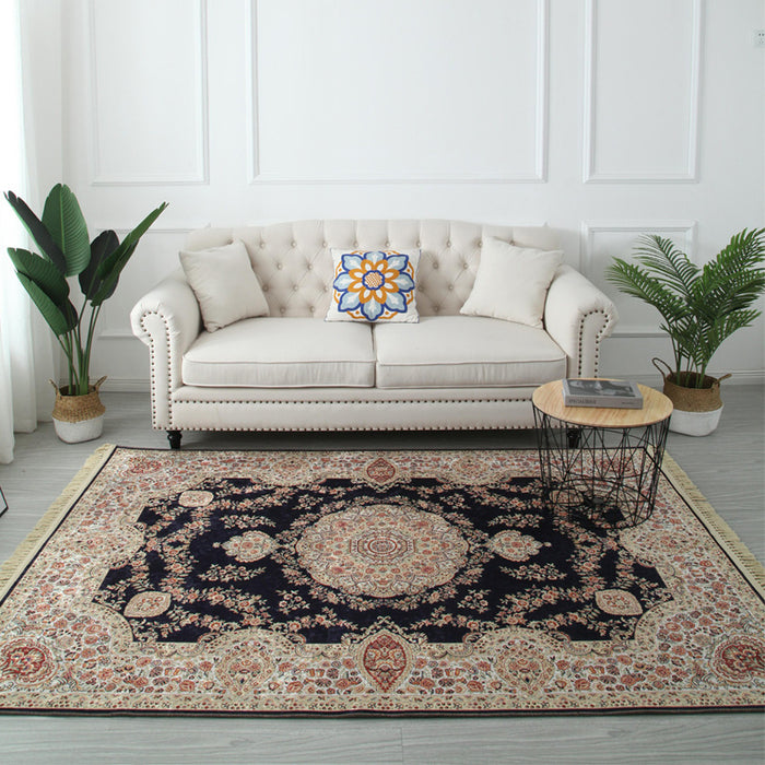 Persian Ethnic Style Retro Living Room Carpet Tapestry