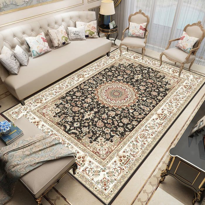 Persian Small Floral Living Room Carpet Turkish-style Carpet European-style Home Carpet Is