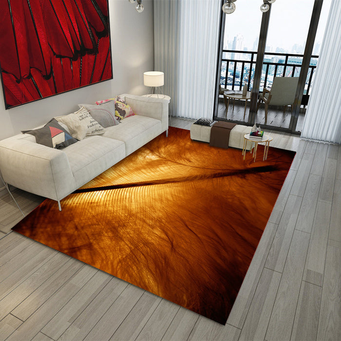 Faux fur rug