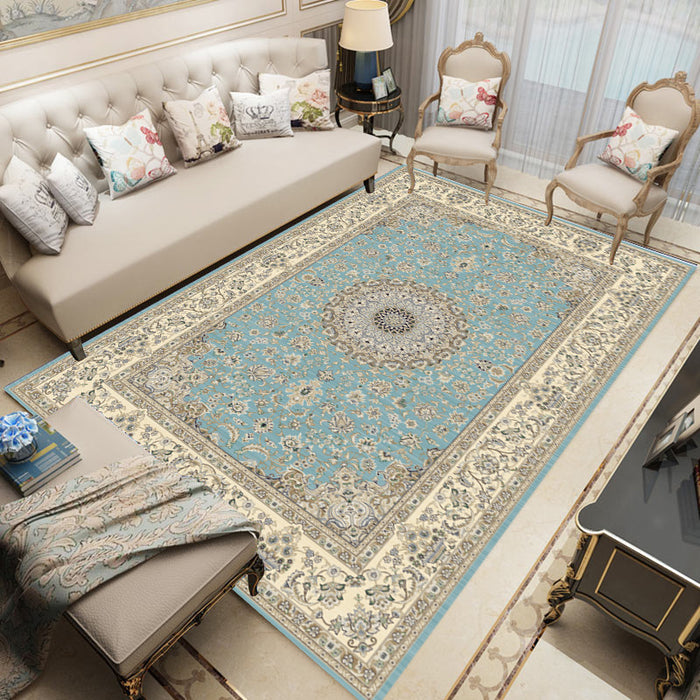 Persian Small Floral Living Room Carpet Turkish-style Carpet European-style Home Carpet Is