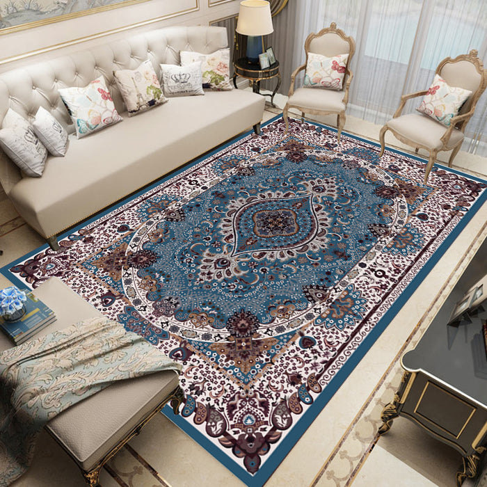 Persian Small Floral Living Room Carpet Turkish-style Carpet European-style Home Carpet Is