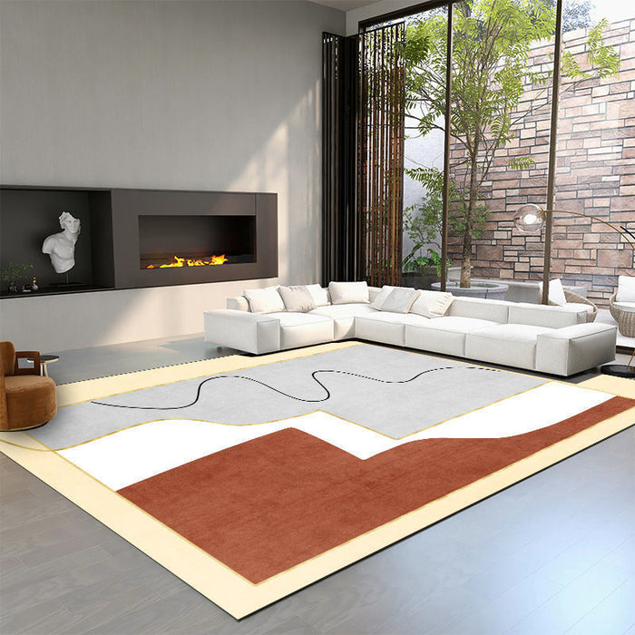 Carpet Living Room Paving Large Area Full Paving