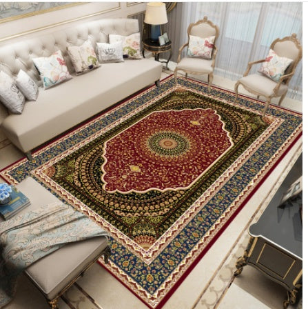 Persian Small Floral Living Room Carpet Turkish-style Carpet European-style Home Carpet Is